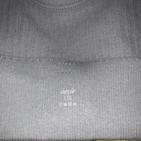 Aerie Offline Ribbed Cardio Most Support Sports Bra Gray Size Large - Picture 3 of 3